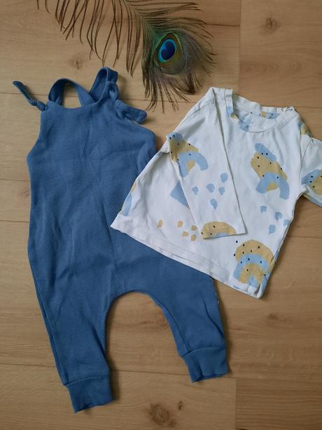 Súpravička - tričko a trakáčiky, reserved,74