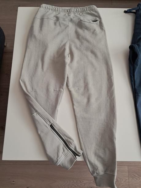 Béžové teplaky so zipsami zara v.152, zara,152
