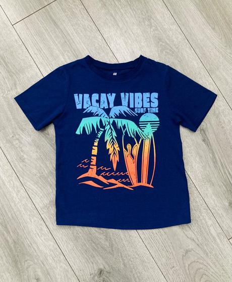 Palmové tričko veľ. 116/122, h&m,122