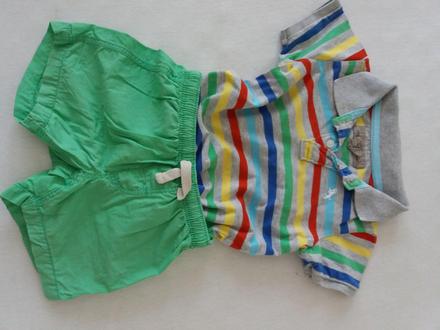 Letny komplet kratasy a tricko h&m, h&m,86