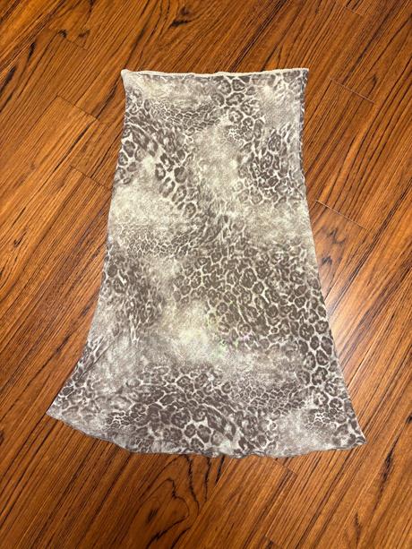 Sukňa so zvieracím vzorom, l