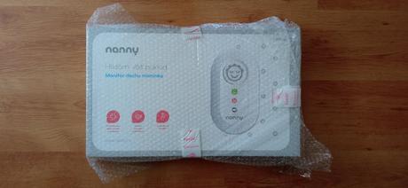Nový monitor dychu nanny (nepoužitý), nanny