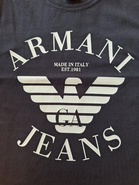 Nenosené tričko armani, 134