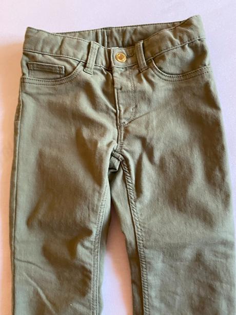 Kvalitné podšité nohavice h&m v. 110/116, h&m,110