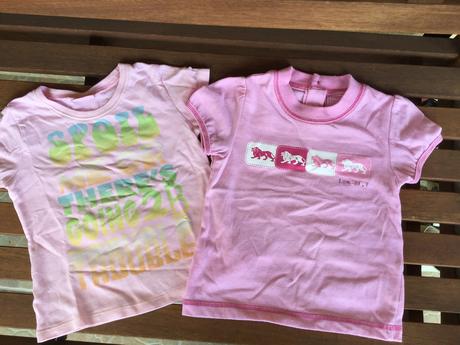 Tričko, 2 ks, vel.12/18 mes, cherokee,80