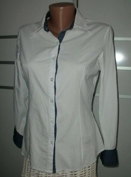 Blúzka s bodkovaným golierom - veľ. s-m, s