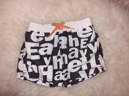 Plavkove šortky 98/104, h&m,98