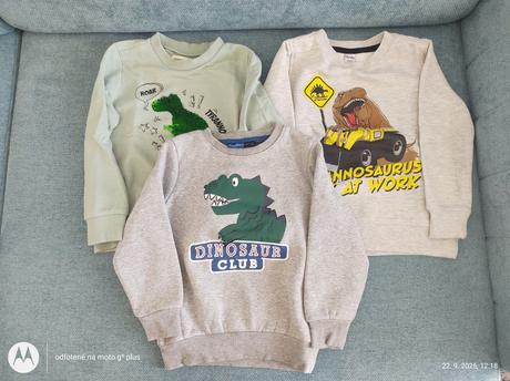 Predám mikiny, lupilu,104