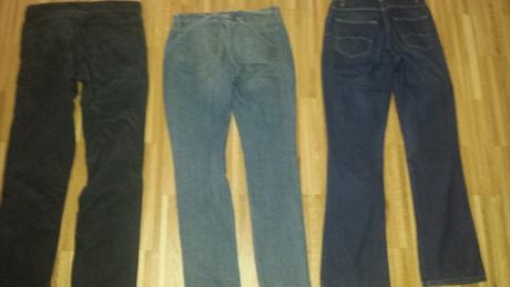 2x zánovné rifle v. 38 a 40, cena 3,-e/ks, 40