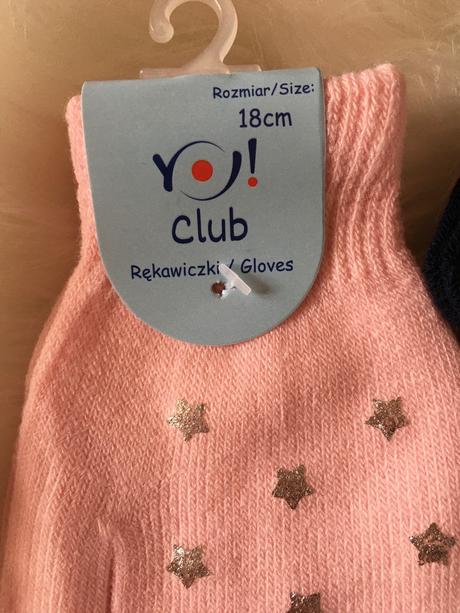 Dievčenské pletené rukavice, 128 / 134 / 140 / 146 / 152