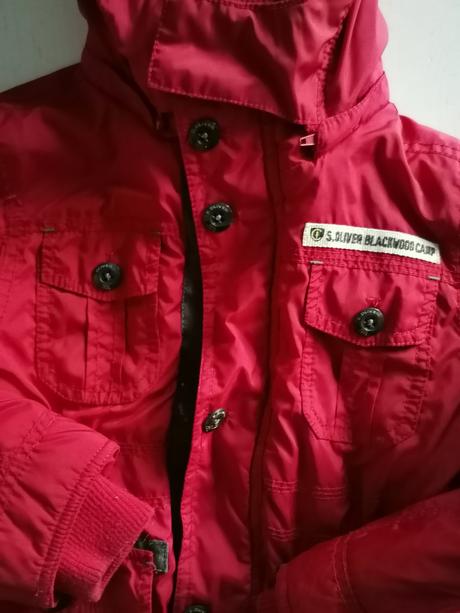 S.oliver vetrovka 116 červená, s.oliver,116