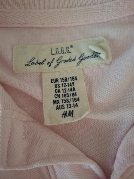 Krásna a kvalitná polokošela h&m top 158/164, h&m,158