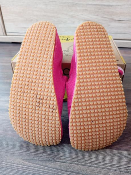 Barefoot papuče beda ružové trblietky 27, beda,27