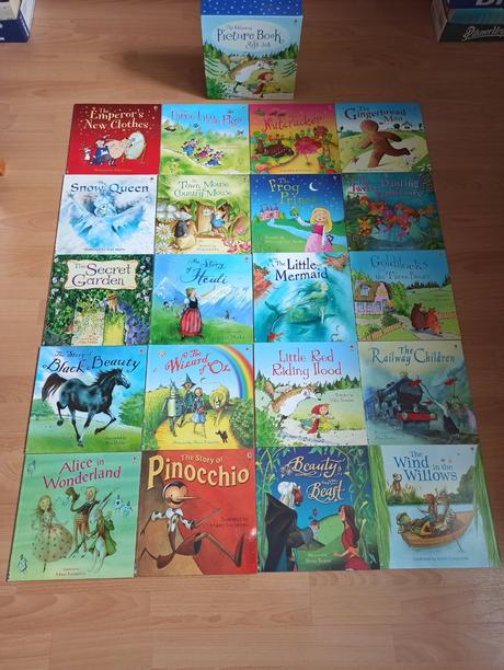 The usborne picture book gift set,