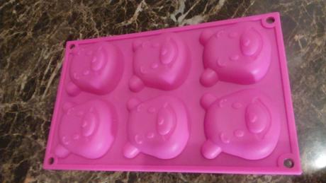 Macko pooh 6 silikónová formička,