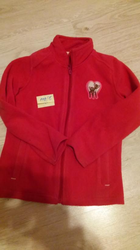 Mikina flaušová ružová, 110