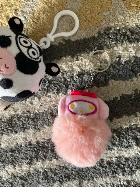 Plyšové prívesky,