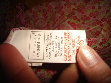 Ľahká dlhšia tunika 4-5 rokov, primark,110