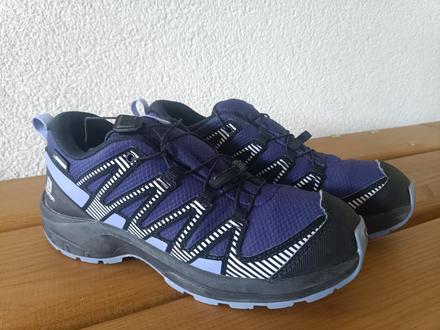 Juniorská treková obuv salomon, salomon,39
