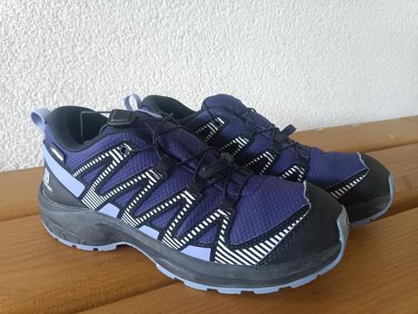 Juniorská treková obuv salomon, salomon,39
