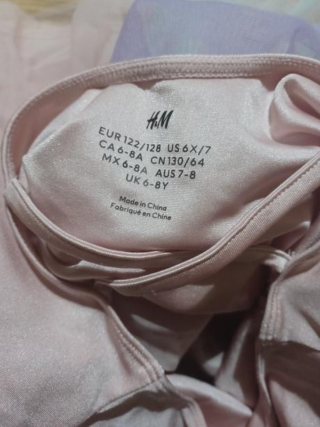 Dievčenské šaty, h&m,122