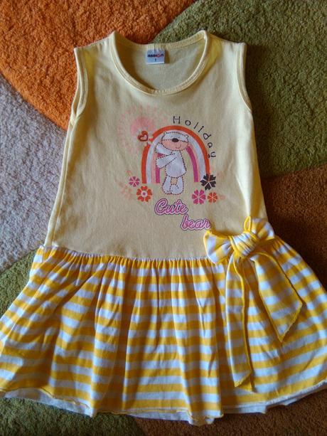 Letné šaty bavlenené na 2 roky, 86