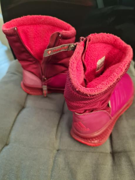 Zimné dievčenské čižmy adidas, adidas,33