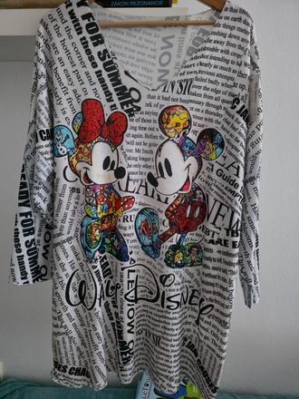 Tunika / šaty mickey mouse, 46 / 48 / 50