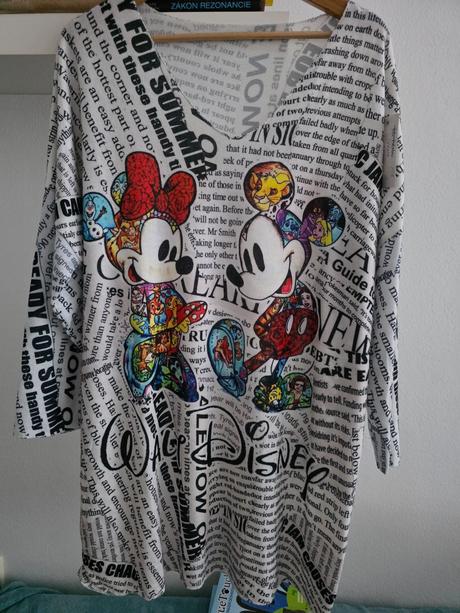 Tunika / šaty mickey mouse, 46 / 48 / 50