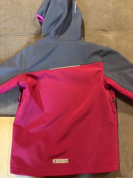 Dievčenská softshellova bunda, alpine pro,146