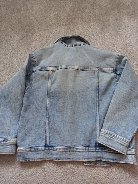 Rifľová bunda, h&m,134