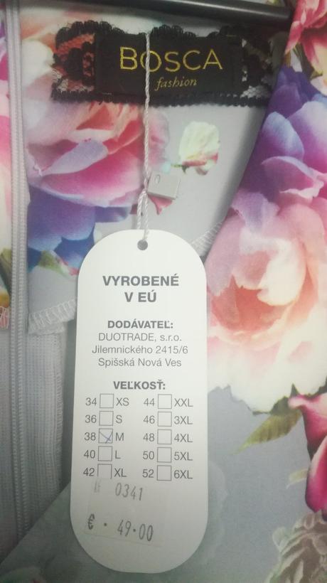 Predám spoločenské šaty, 38