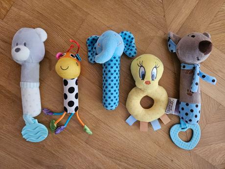 Mäkkučké hrkálky do rúčky, 