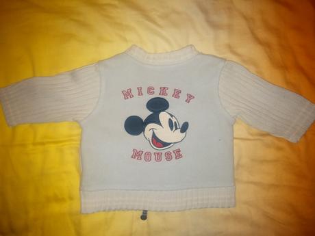 Tepla svetlomodra mikina, h&m,62