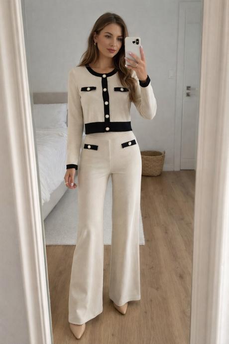 Nádherný komplet nohavíc a topu značky greenapple, m