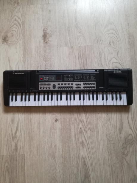 Detské klávesy /61 kláves/ s mikrofónom + usb, 