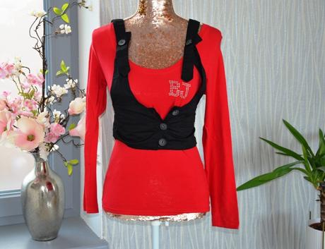 Tričko s vestou-s, s