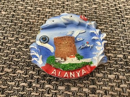 Alanya 3d magnet,