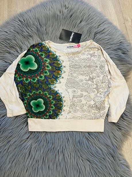 Dievčenské tričko dlhý rukáv desigual (104), desigual,104