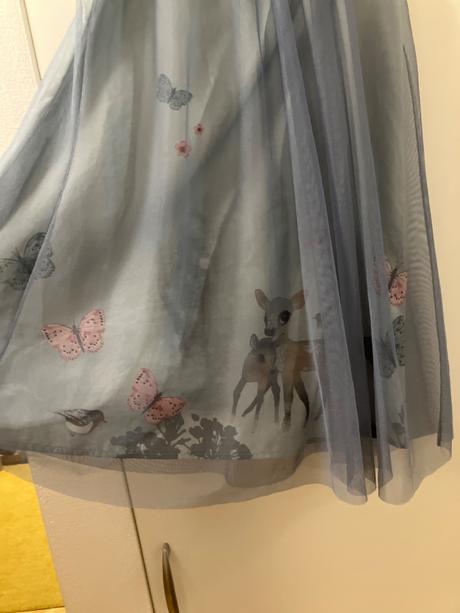 Šaty so srnkou, h&m,140