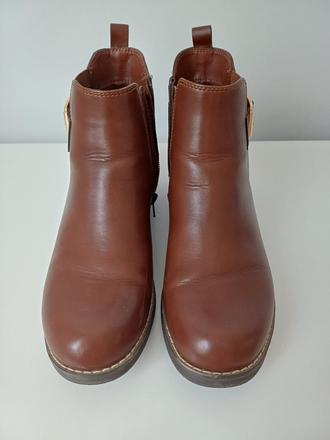 Dámske hnedé topánky, graceland,38