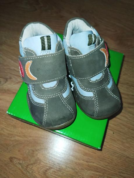 Celokožené poltopánky na suchý zips protetika, protetika,19