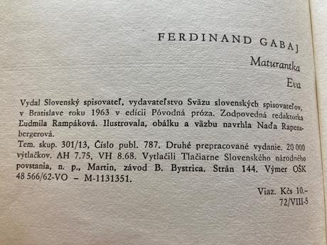 Maturantka eva (1963), 