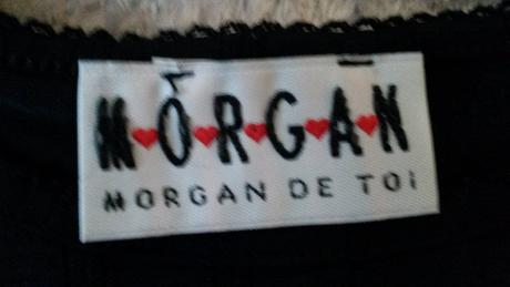 Top/ tricko morgan - pasikovy/pruzkovy vzor, morgan,s