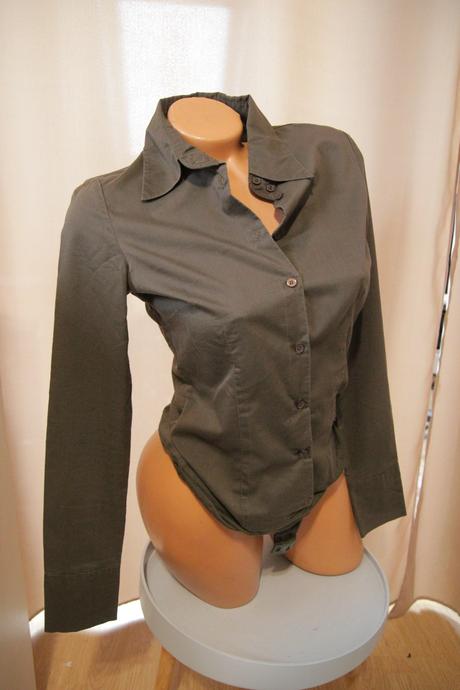 Khaki body košeľa hallhuber, m, m