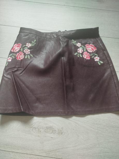 Koženkové sukna, new look,l