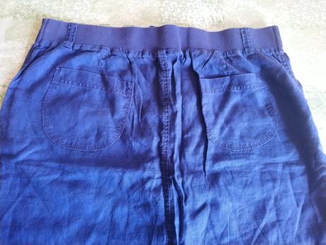 Dámska modrá sukňa, marks & spencer, marks & spencer,xl