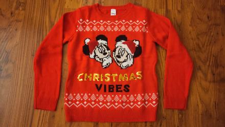 Pulóver vianočný, c&a,146