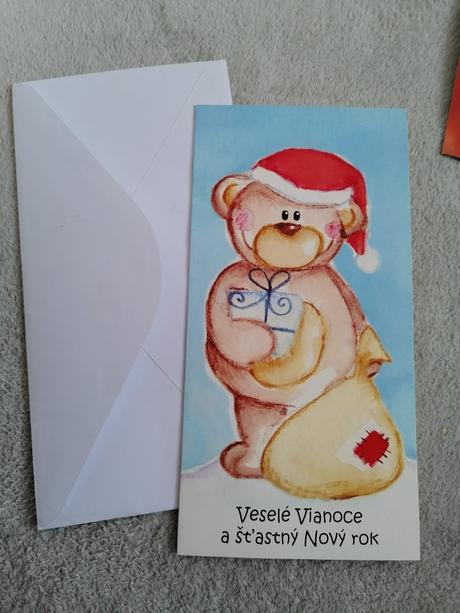 4x vianočné pohľadnice, 