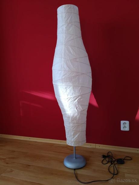 Ikea lampa dudero, papierove tienidlo, 136 cm,